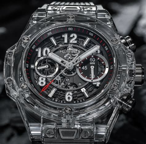 hublot orologio trasparente|hublot sapphire.